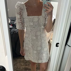 LPA Teresa 3d flower mini dress- small